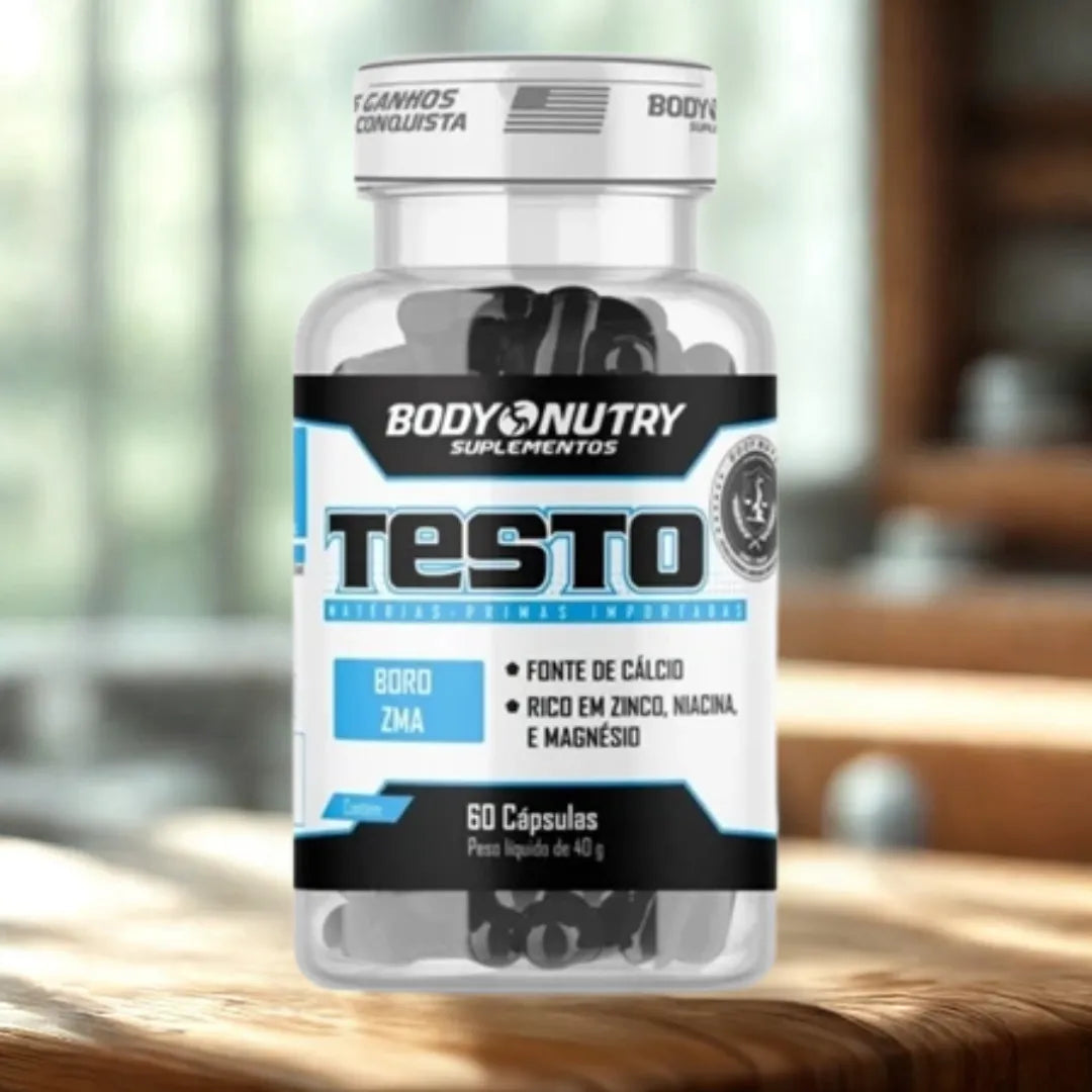 Anabólico Natural Testo GH – Aumenta Testosterona, GH e Desempenho no Treino!