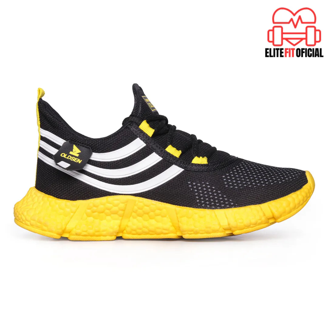 Tênis Esportivo Masculino para Corrida, Caminhada e Academia – Leve, Respirável e com Solado Antiderrapante!