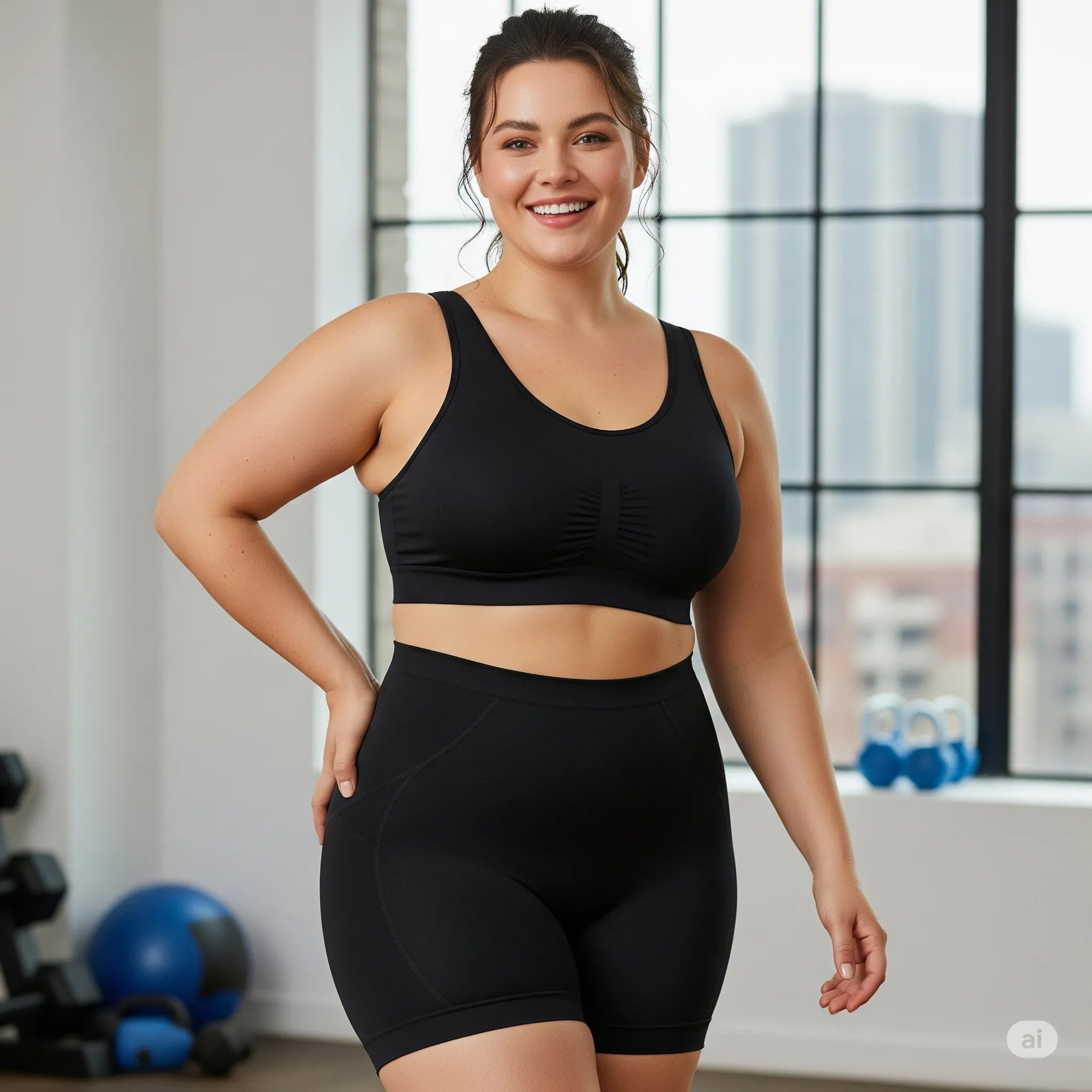 Cinta Modeladora Plus Size | Elimina Atrito, Compressão, Pós-Parto, Não Enrola