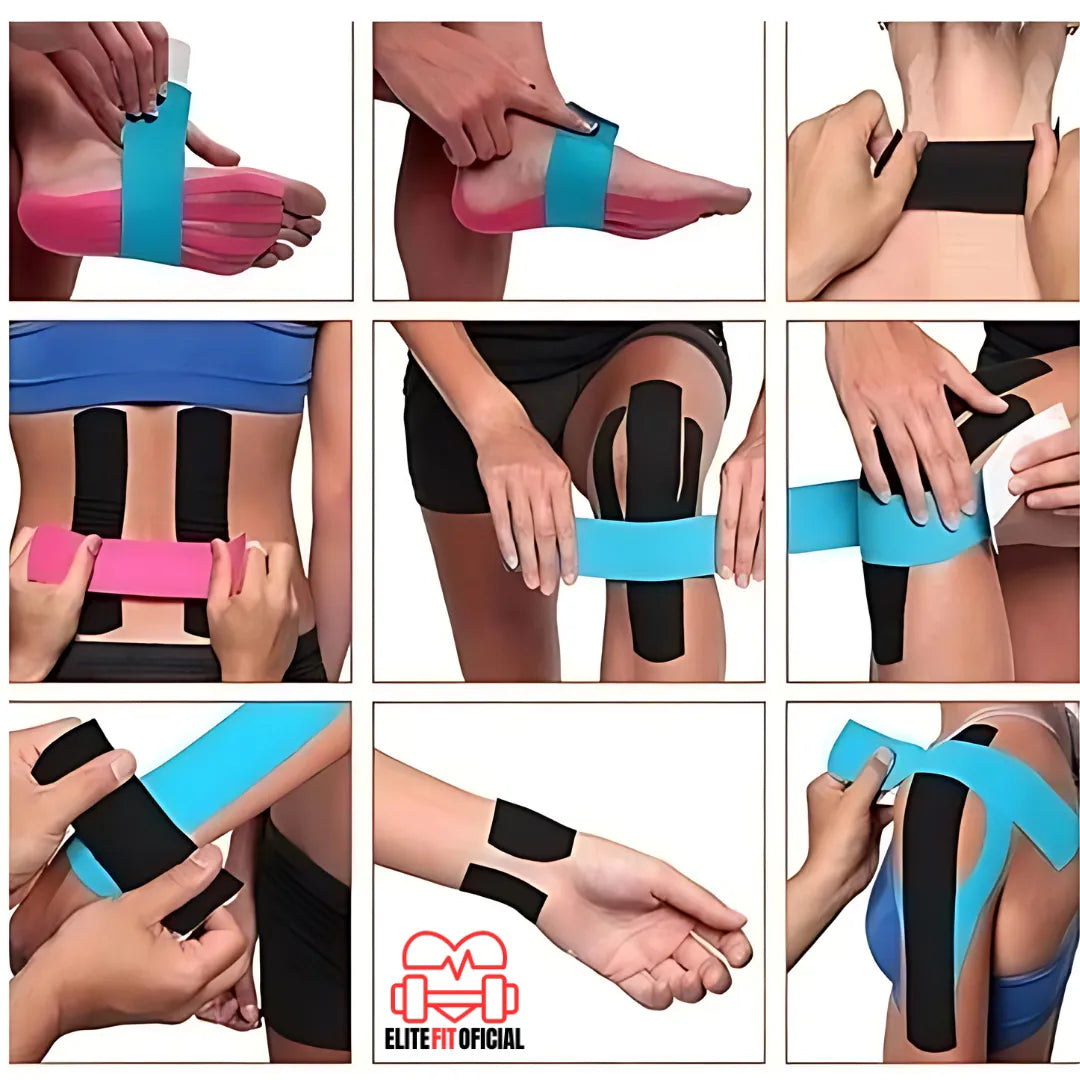 Ideal para treinos, fisioterapia e prevenção de lesões