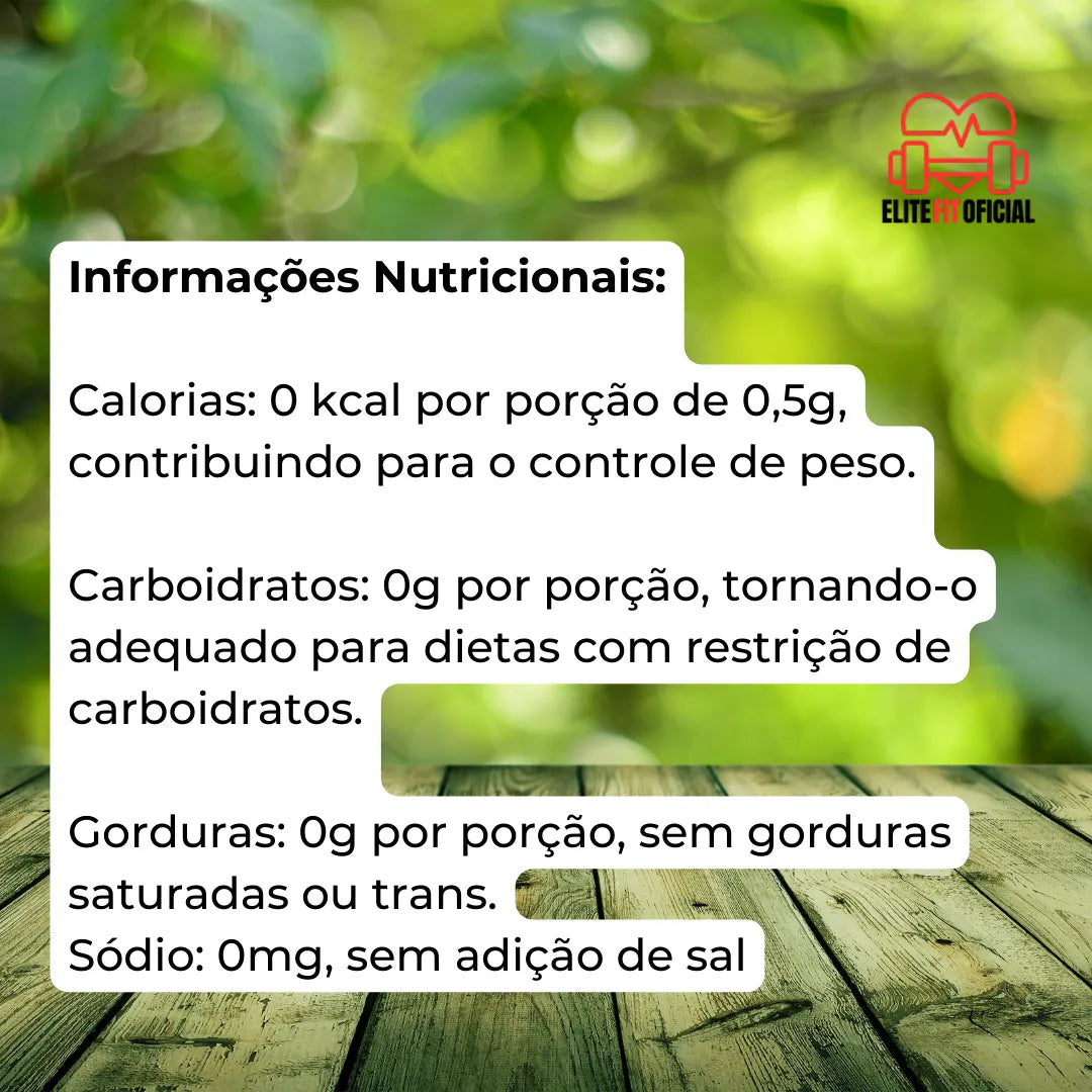 Doçurinha Adoçante Diet – Zero Açúcar e sem gosto amargo residual