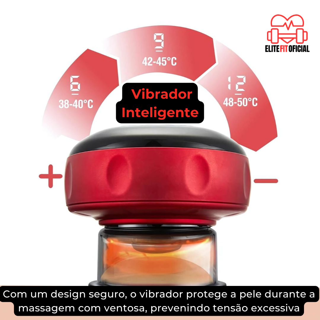 Tratamento portátil de pressão negativa para relaxar músculos cansados