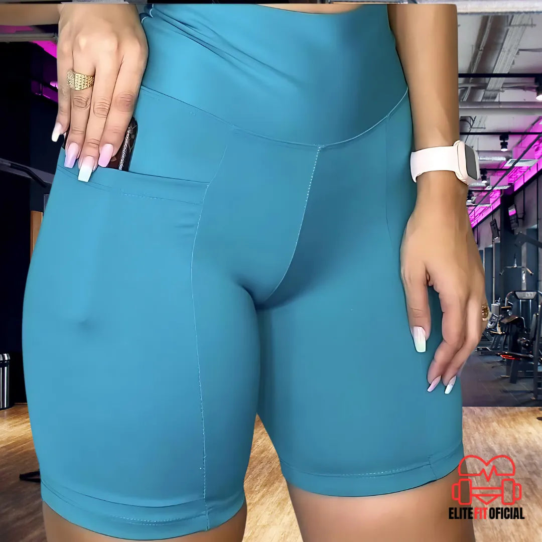 Bermuda com bolso ideal para atividades fisicas e passeios