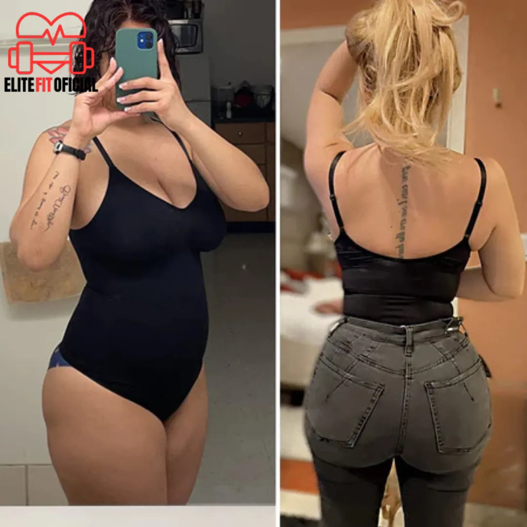 Modeladora plus size ideal para vestidos e saias justas