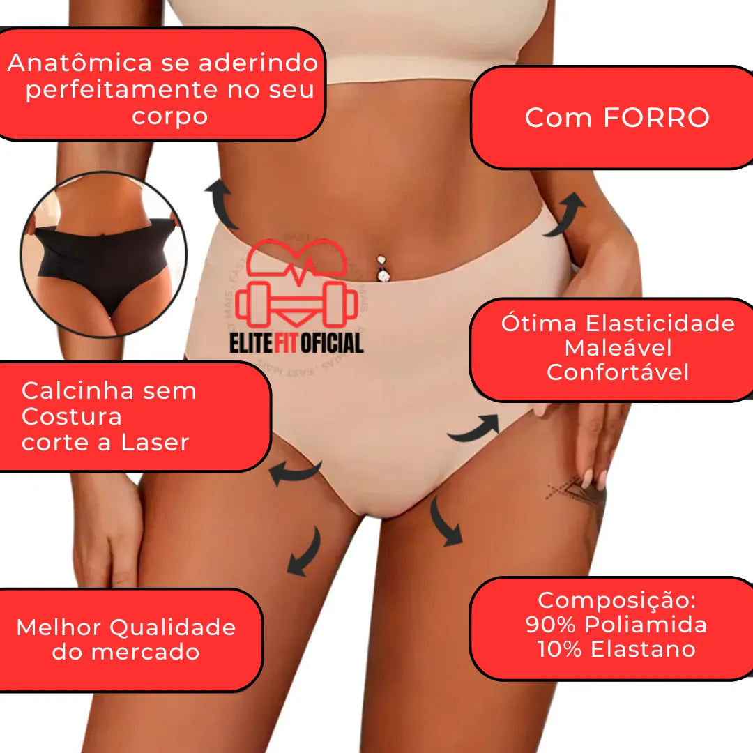 Corte a laser sem costura – máximo conforto!