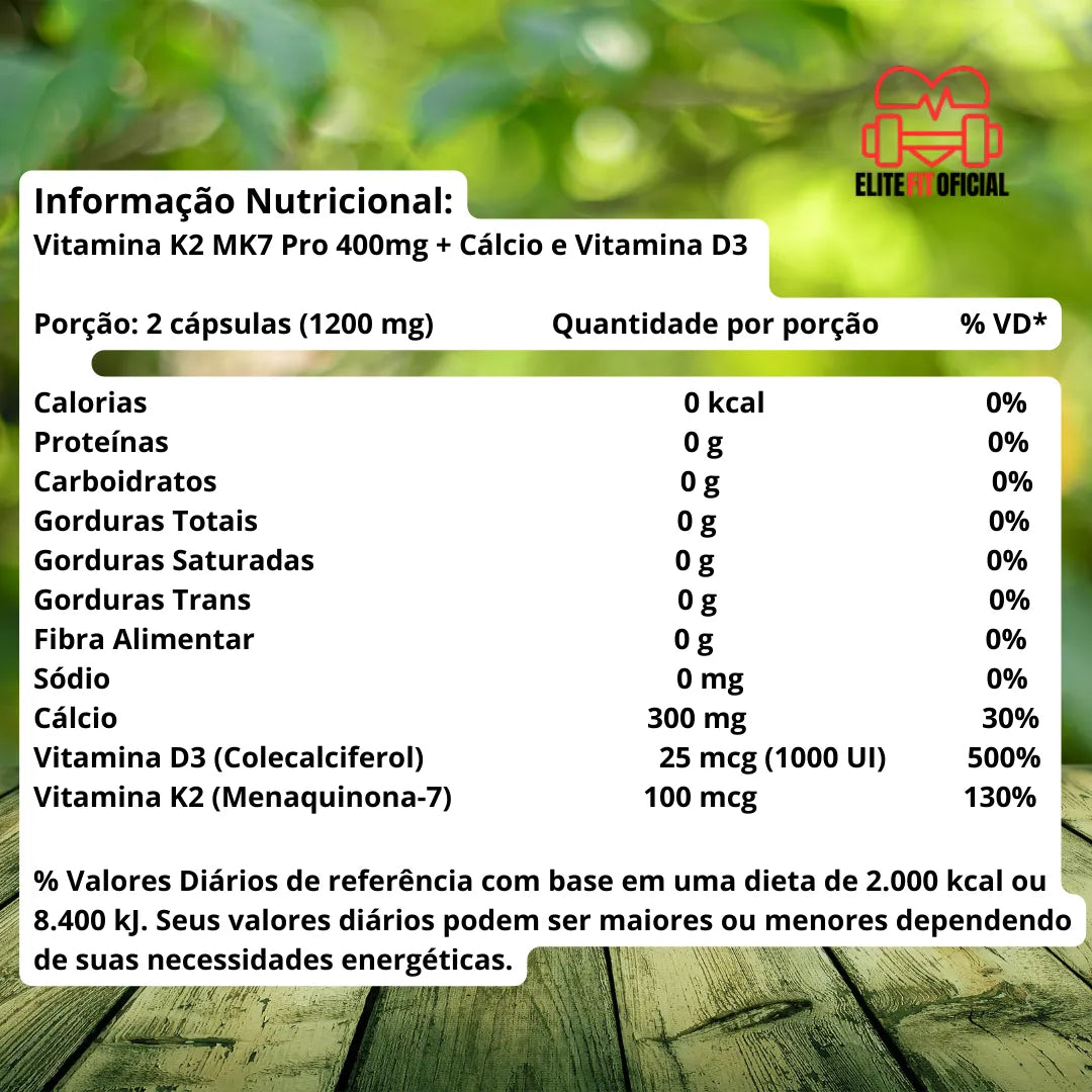 Cálcio inteligente que fortalece sem causar acúmulo