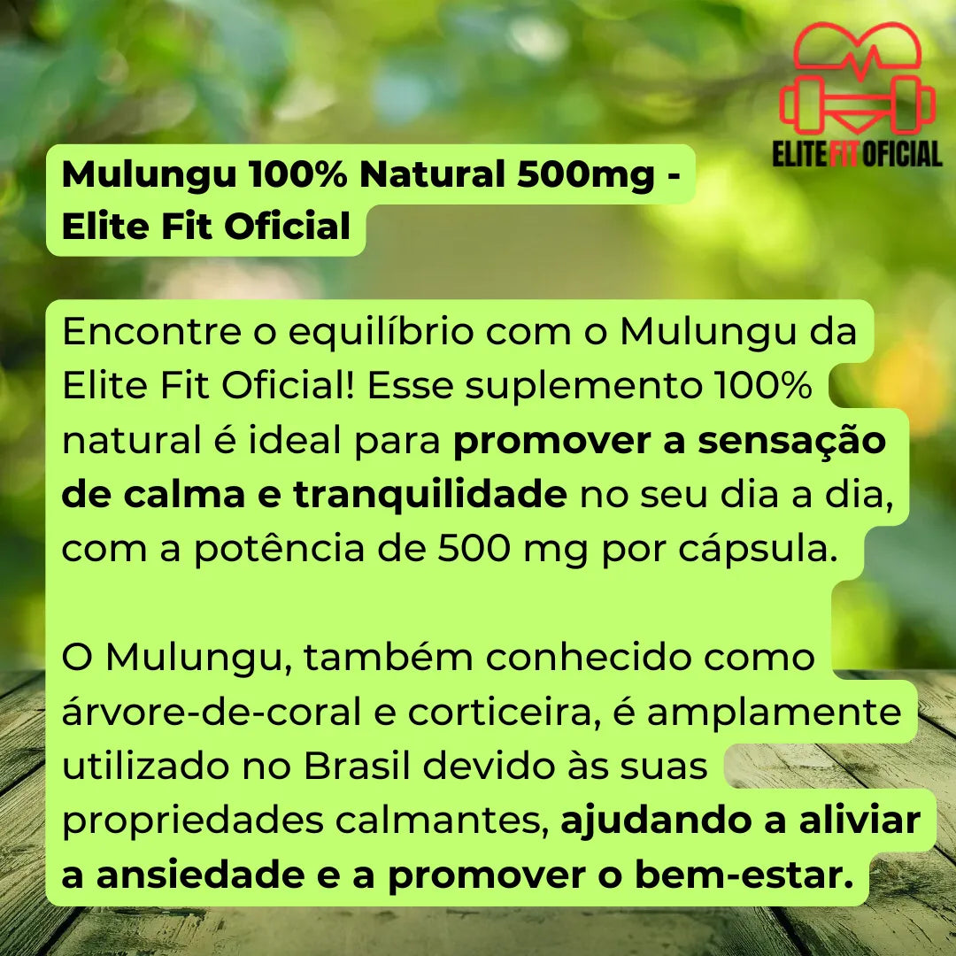 Suplemento natural que alivia estresse e ansiedade sem vício