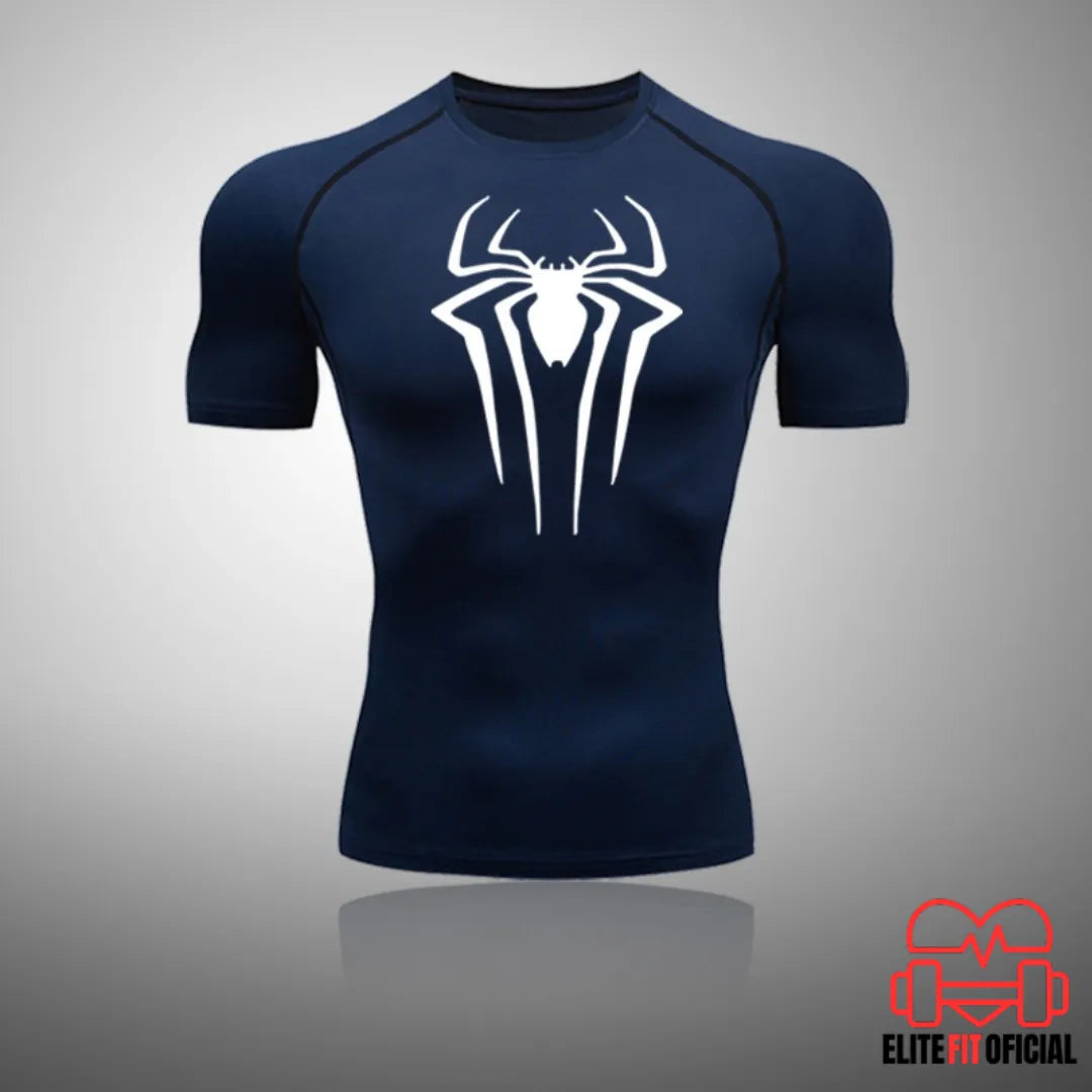 Camiseta esportiva confortável e respirável com visual moderno

