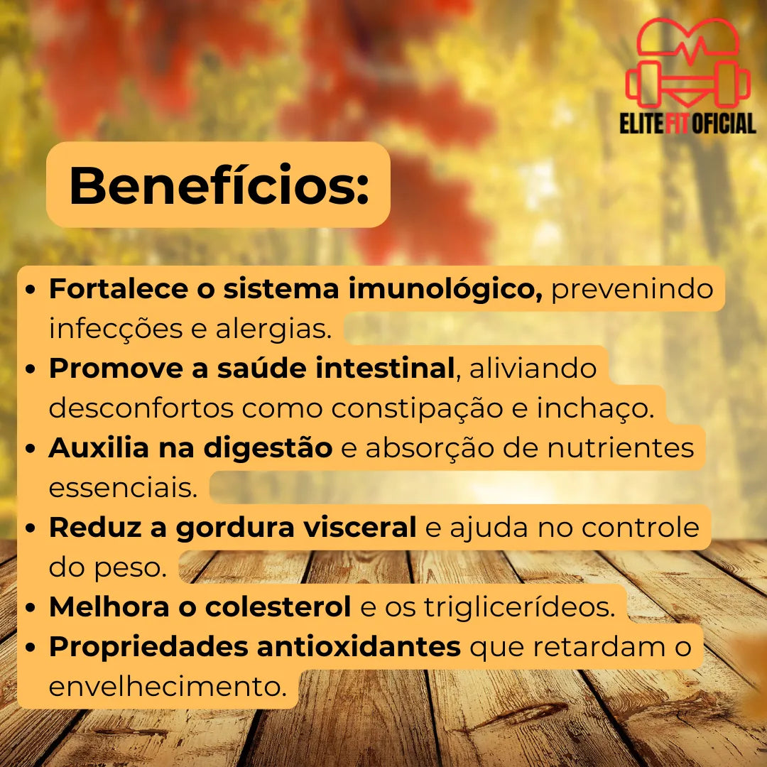 Auxilia na redução do inchaço abdominal e na digestão leve e eficiente!