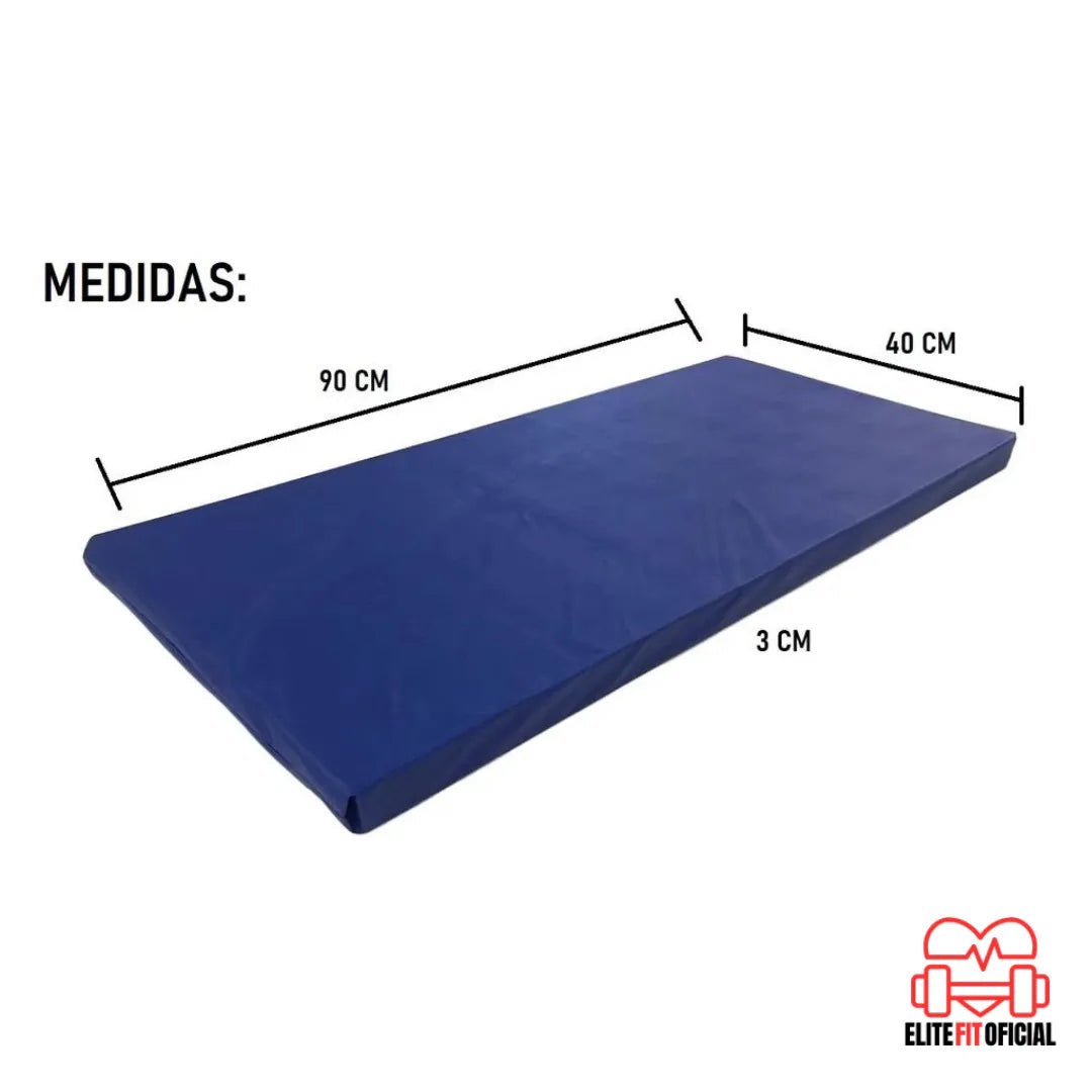 Colchonete com espuma firme que protege coluna e articulações
