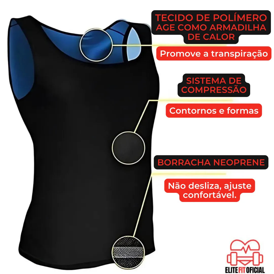  Compressão Slim: Reduz medidas com estilo e discrição