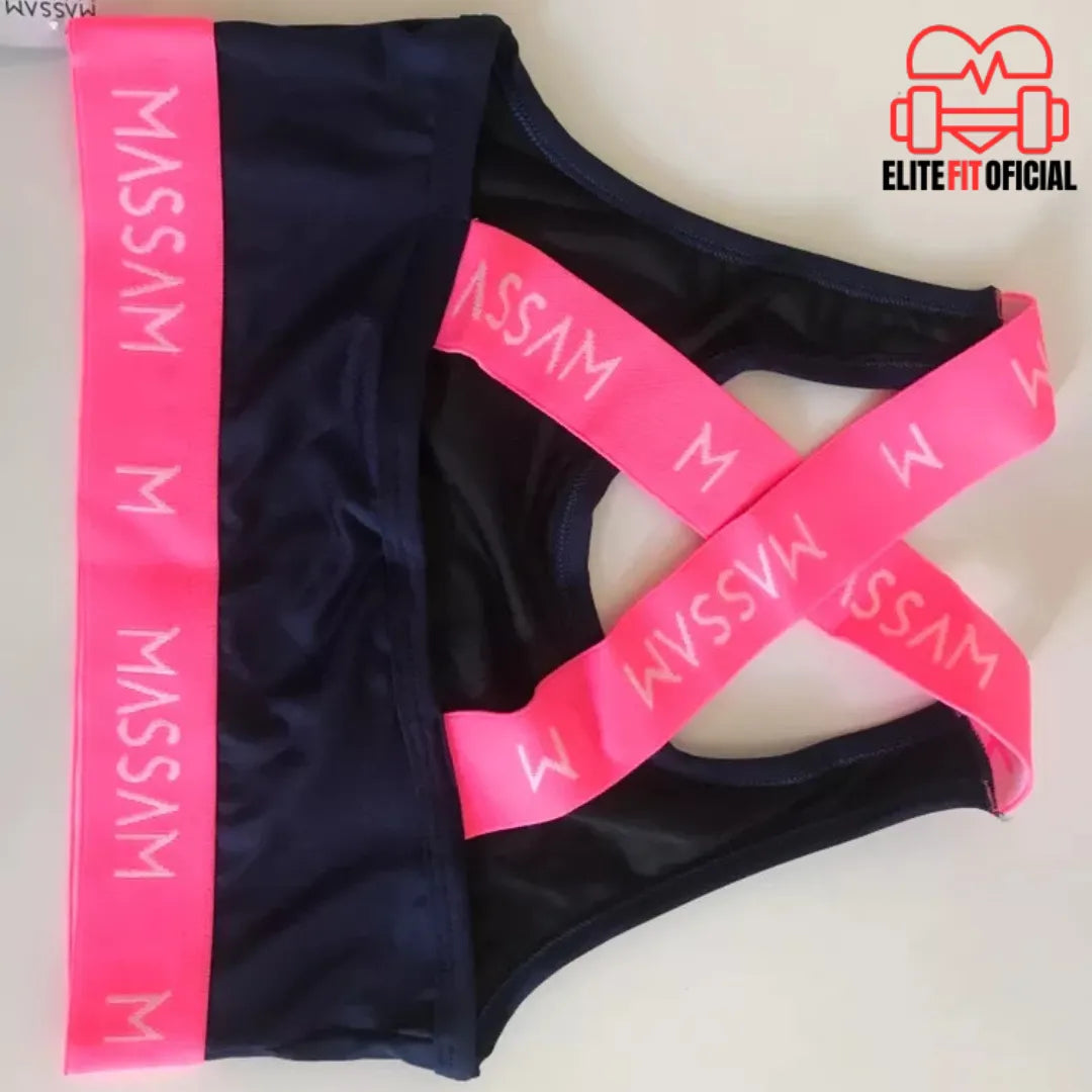 Short fitness resistente com tecnologia anti transparência