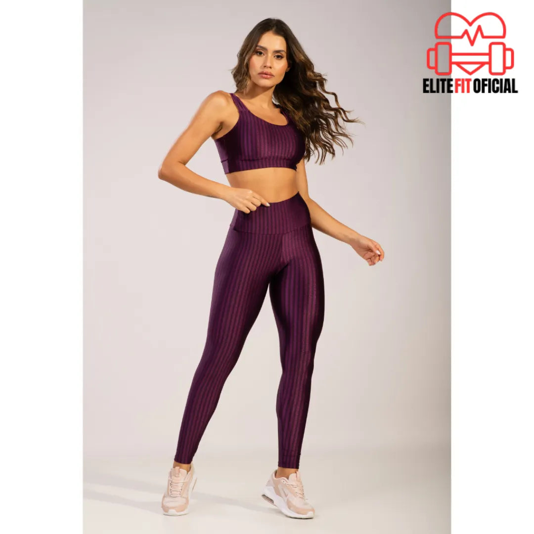 Conjunto esportivo que valoriza as curvas e se adapta a todos os tamanhos