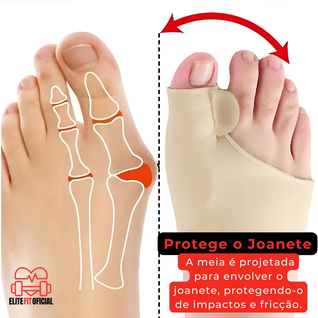 Separador de dedos em gel que evita calos e bolhas