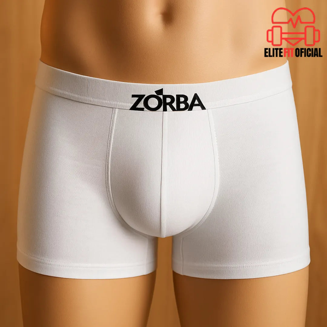 Cueca masculina para uso diário com toque macio e sem costura aparente