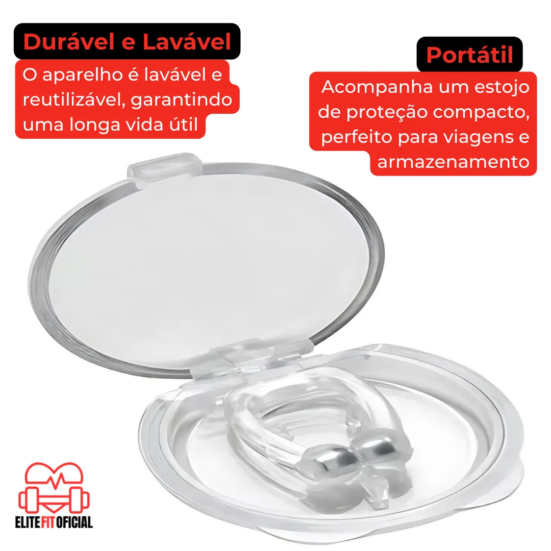 A solução prática para apneia leve e congestão nasal