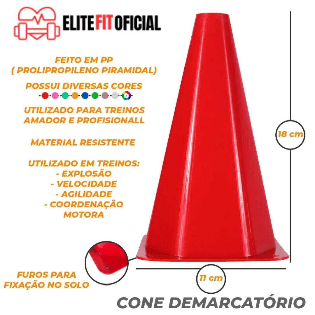Equipamento leve e prático para treinos de velocidade e coordenação