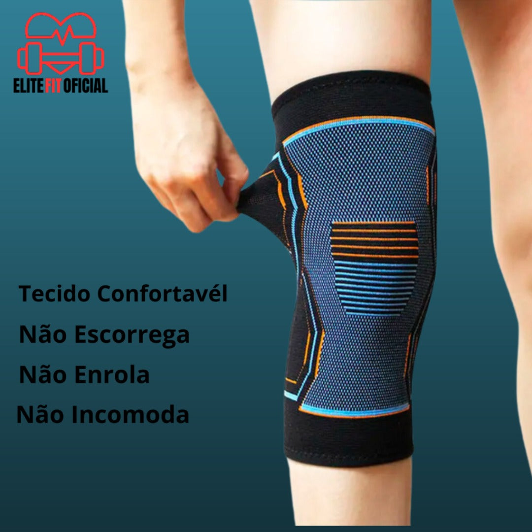 Suporte para joelho com faixas ajustáveis