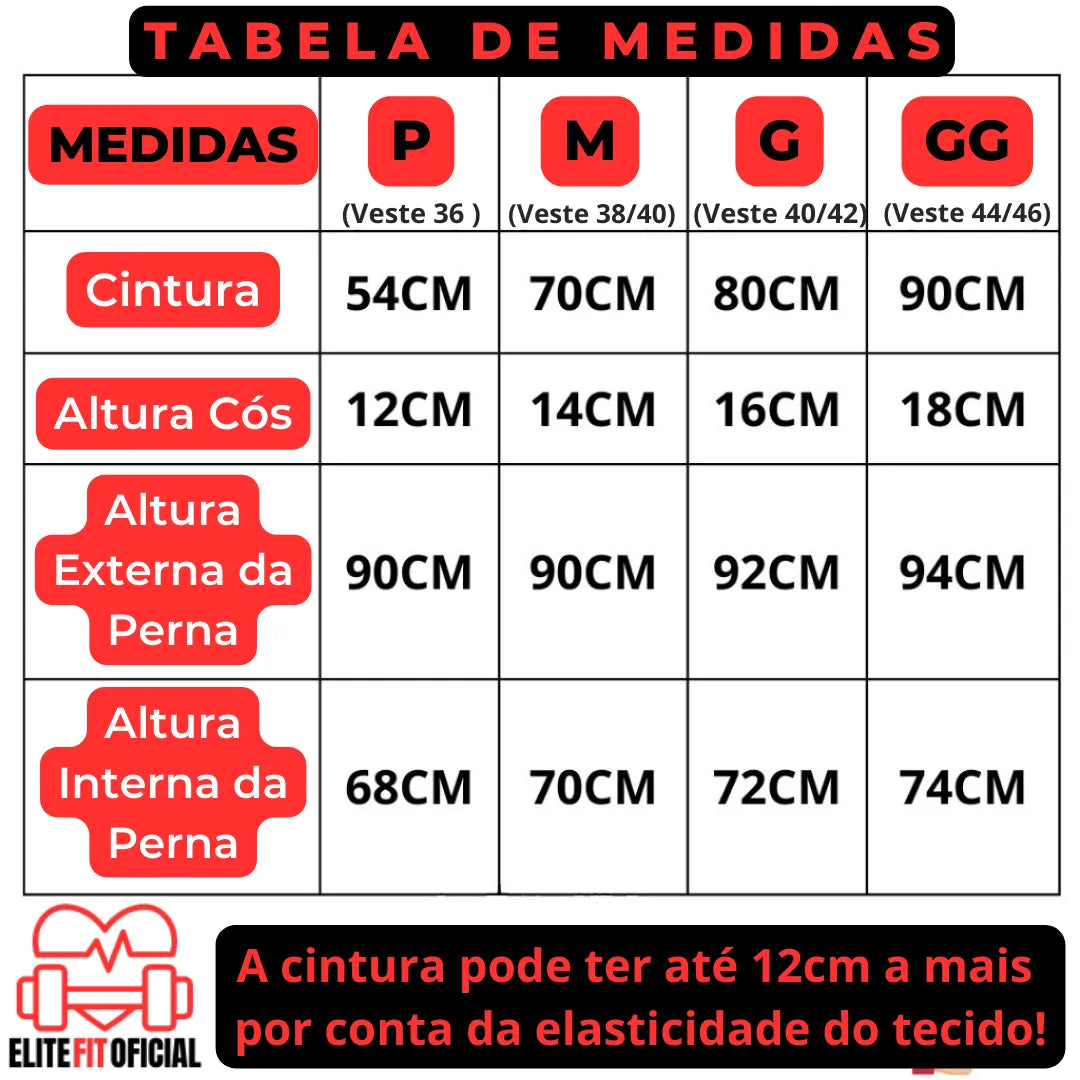 Compressão na medida certa para disfarçar gordurinhas e valorizar