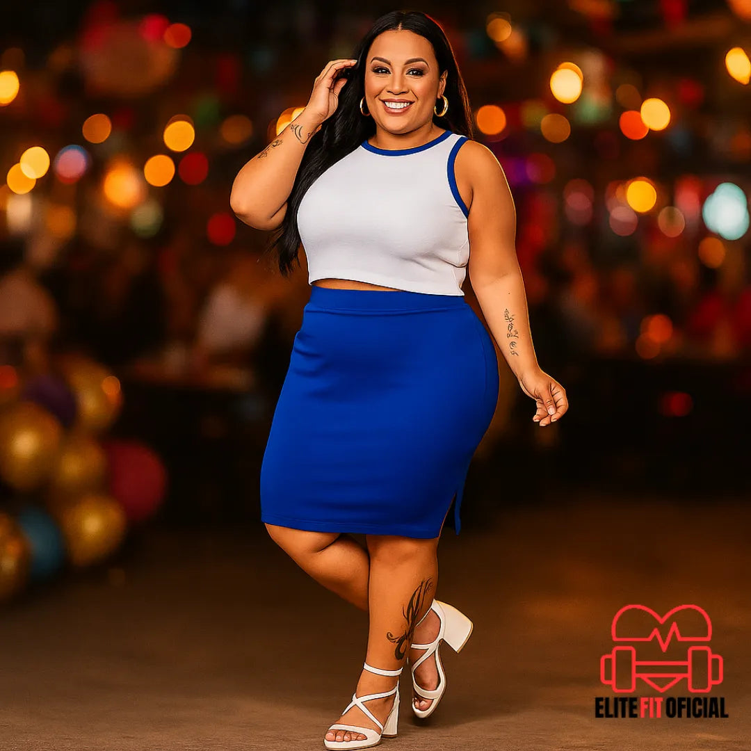 Look feminino estiloso e moderno para mulheres reais