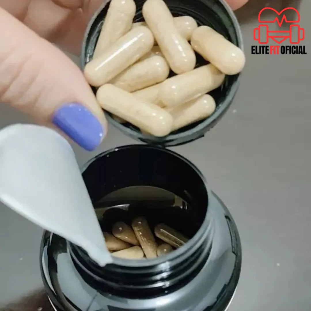 Cápsulas de maca peruana para libido, disposição e equilíbrio