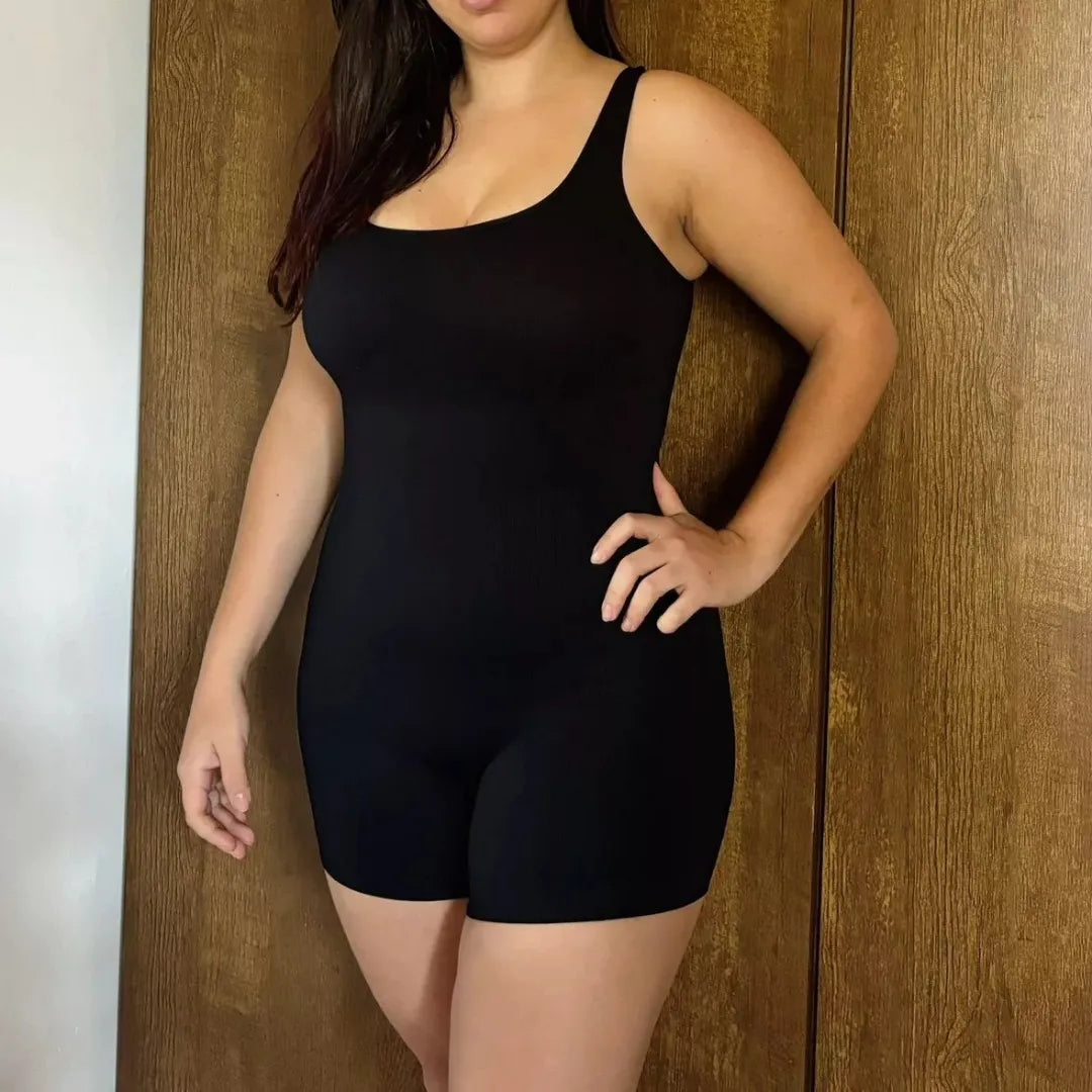  Macaquinho fitness modelador sem costura – modela e afina a silhueta sem apertar!
