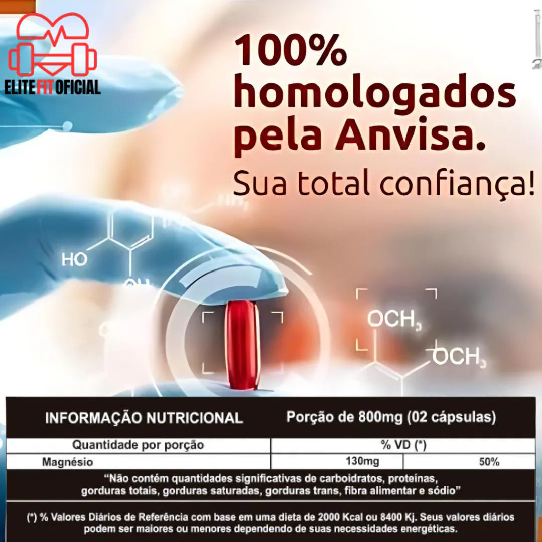 Alta absorção para equilíbrio físico e mental