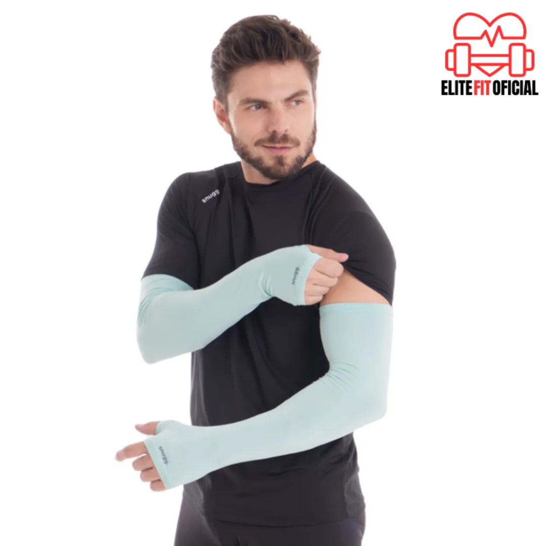 Manguito com dedo ideal para pescaria e trilhas