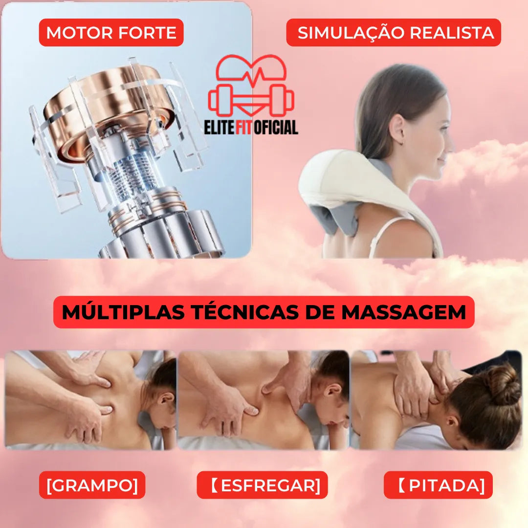 Dispositivo portátil com compressão profunda e aquecimento inteligente