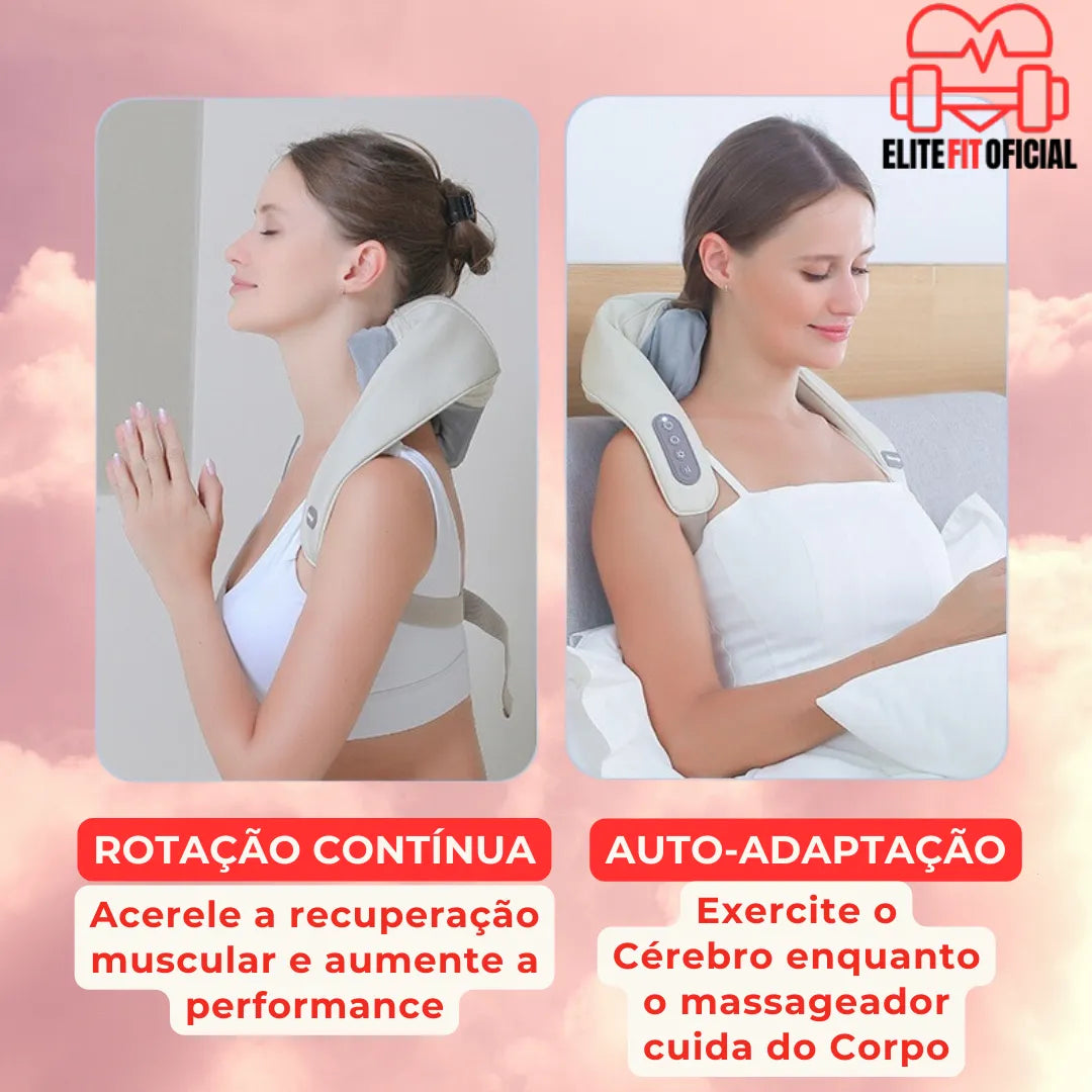 Alívio da dor nas costas, ombros e trapézio em minutos