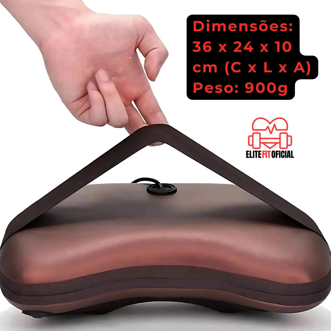 Almofada elétrica Shiatsu – massagem intensa para aliviar a fadiga e melhorar a circulação.