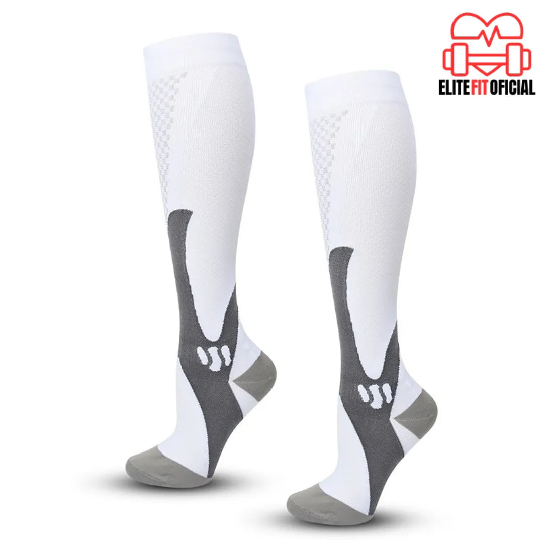 Meia compressiva ideal para prevenção de trombose em viagens