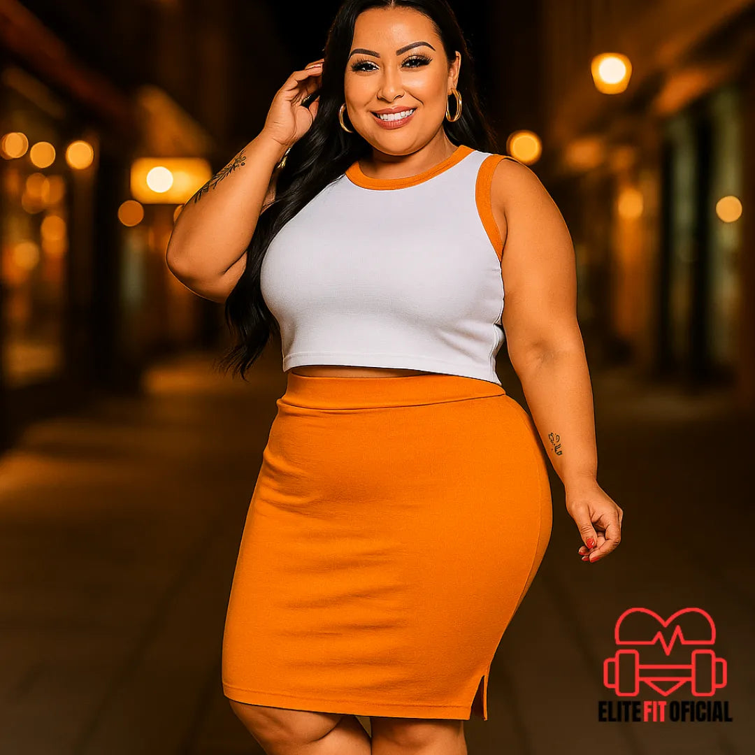 Roupa plus size versátil para passeio, evento ou trabalho