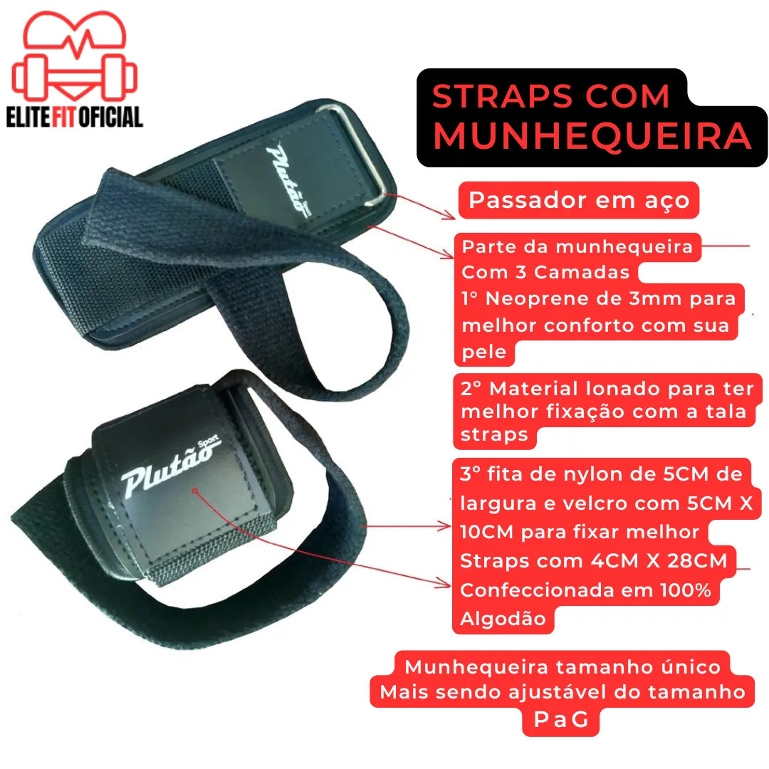 Ideal para musculação, crossfit e exercícios intensos – firmeza sem incômodo.