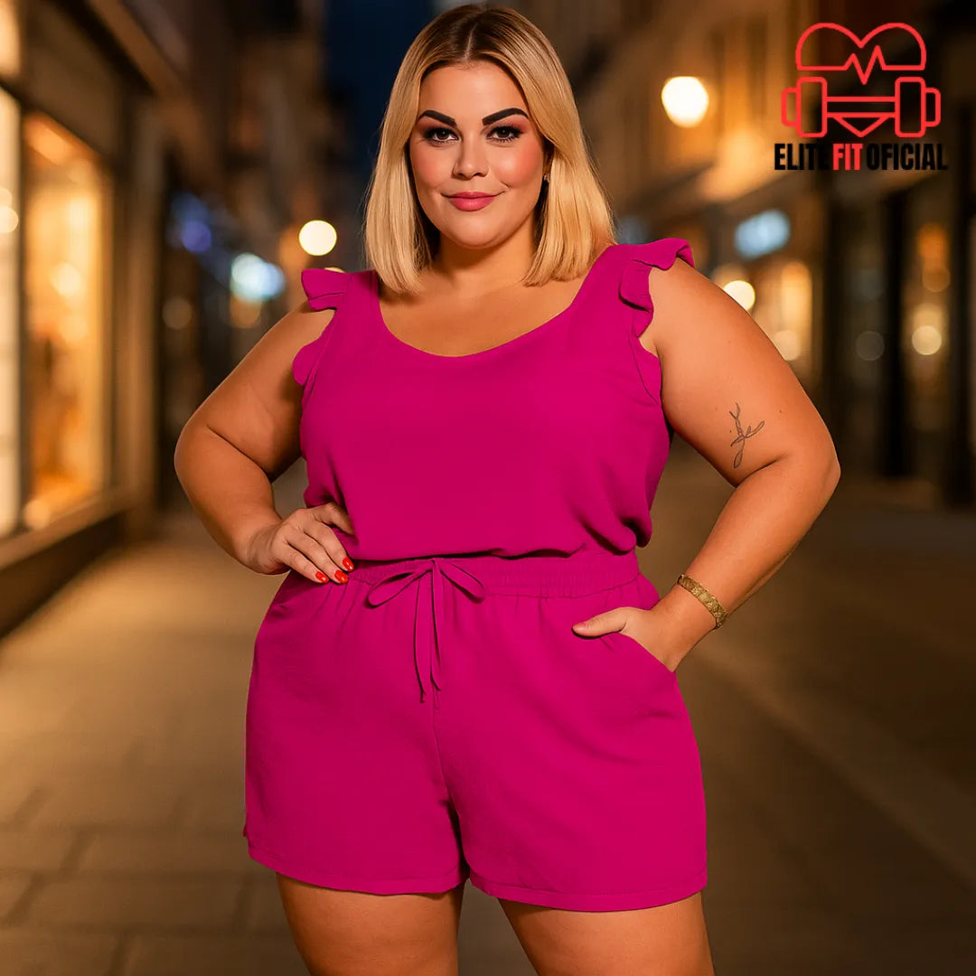 Look Verão Plus Size – Tecido Leve e Modelagem Solta