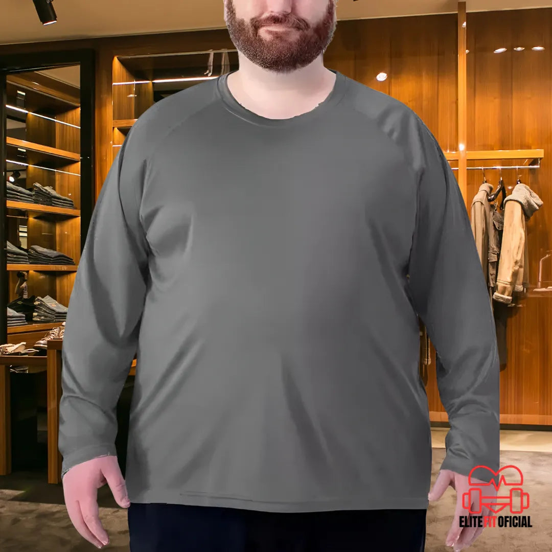 Blusa esportiva com proteção UV para atividades externas
