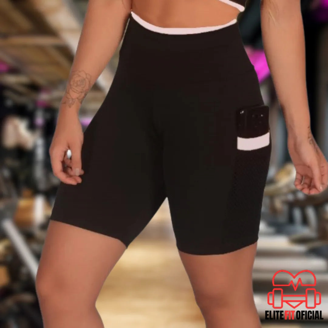 Look esportivo com short fitness perfeito para treinos e uso diário