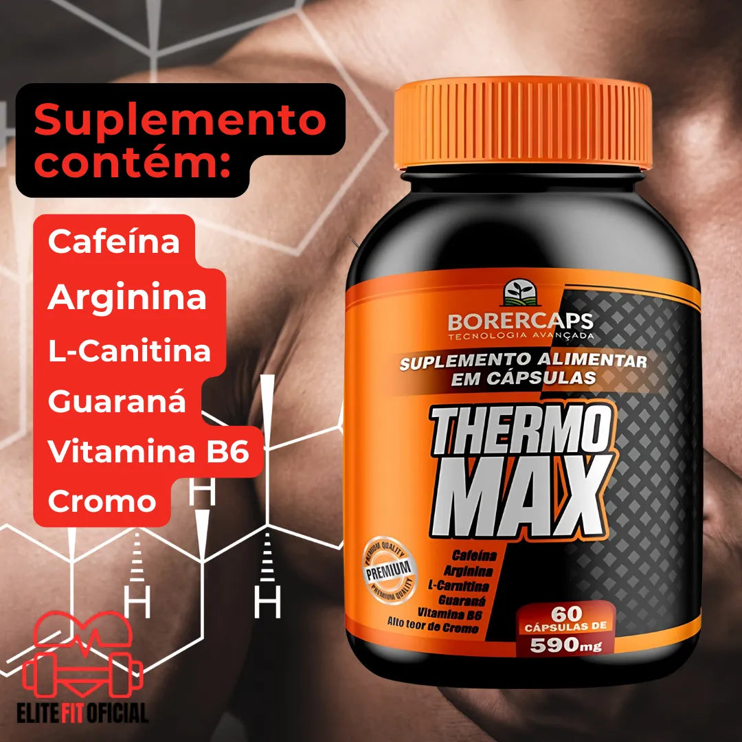 Suplemento com cafeína e guaraná para mais energia e foco