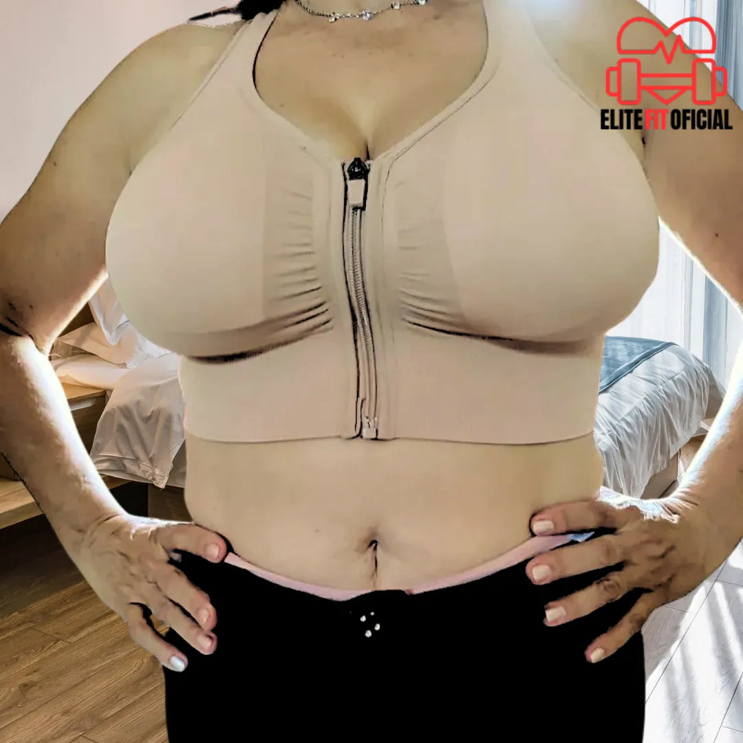  Sutiã modelador que valoriza o busto sem apertar ou incomodar.