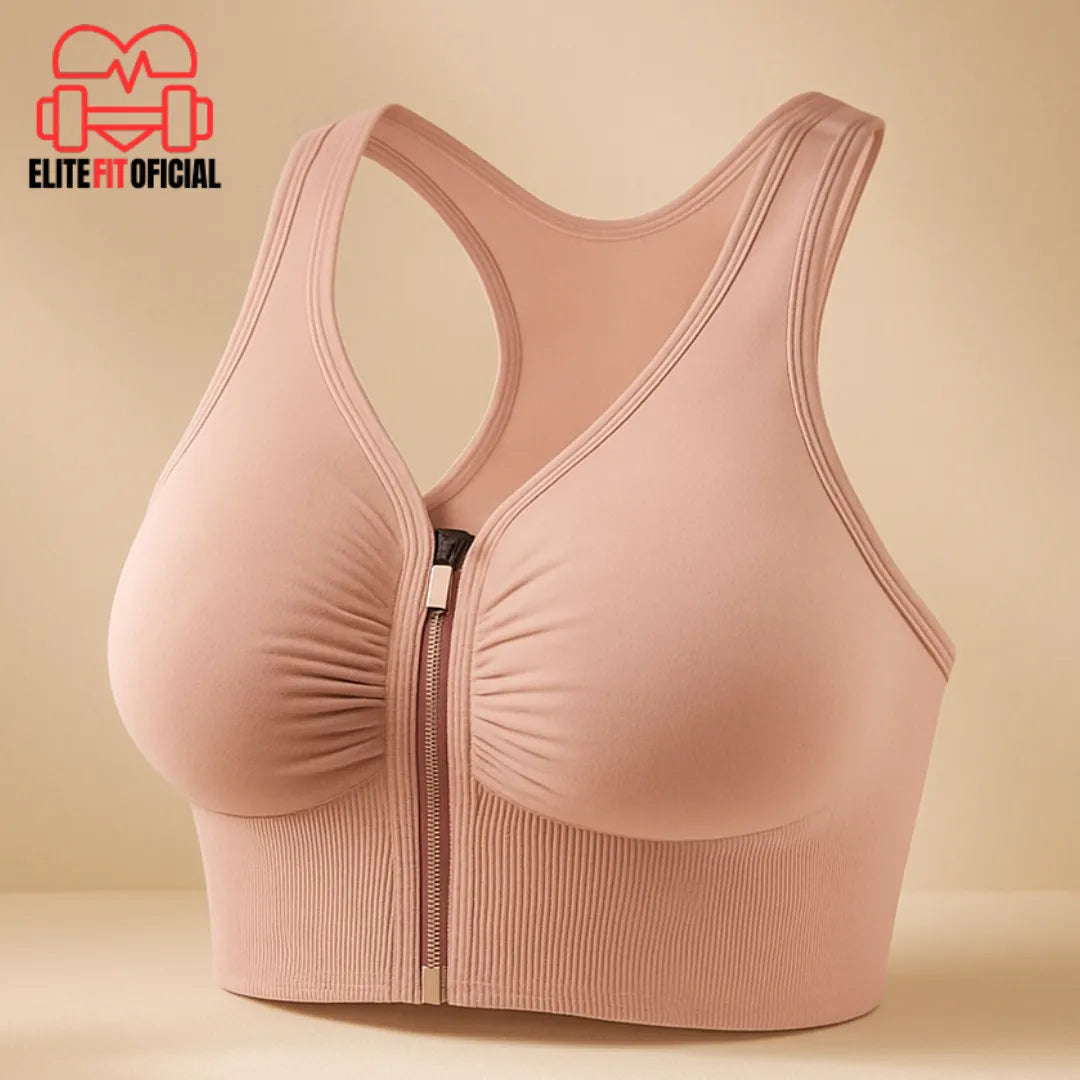 Sutiã modelador plus size com tecido encorpado e efeito lifting